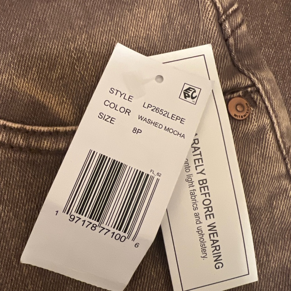 Wit & Wisdom Washed Mocha Wide Jeans - Picture 10 of 12
